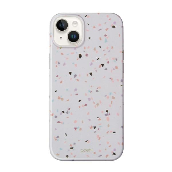 Uniq Coehl Terrazzo case til iPhone 14 Plus - sand