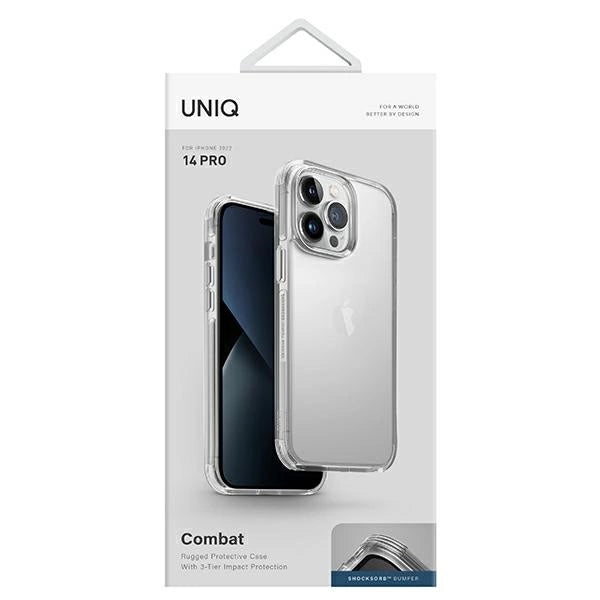 Uniq Combat case for iPhone 14 Pro - transparent