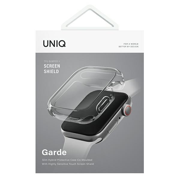 Uniq Garde-hylster til Apple Watch 7/8/SE2 45 mm - gennemsigtigt