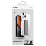 Uniq Heldro Mount case til iPhone 14 - gennemsigtig