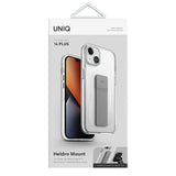 Uniq Heldro Mount case til iPhone 14 Plus - gennemsigtig