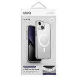 Uniq LifePro Xtreme Magclick Charging case for iPhone 14 Plus - transparent