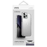 Uniq LifePro Xtreme case for iPhone 14 Pro Max - transparent