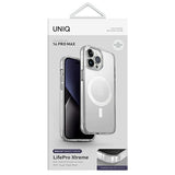 Uniq LifePro Xtreme Magclick Charging case for iPhone 14 Pro Max - transparent