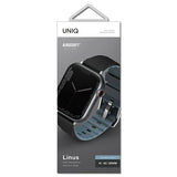Uniq Linus strap for Apple Watch 1/2/3/4/5/6/7/8/SE/SE2 38/40/41mm - black
