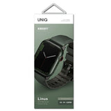 Uniq Linus rem til Apple Watch 1/2/3/4/5/6/7/8/SE/SE2/Ultra 42/44/45/49 mm - grøn