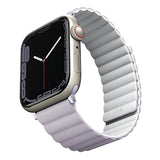 Uniq Revix rem til Apple Watch 1/2/3/4/5/6/7/8/SE/SE2 38/40/41 mm - lilla og hvid