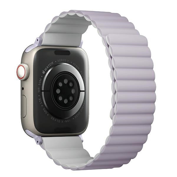 Uniq Revix rem til Apple Watch 1/2/3/4/5/6/7/8/SE/SE2 38/40/41 mm - lilla og hvid