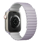 Uniq Revix rem til Apple Watch 1/2/3/4/5/6/7/8/SE/SE2 38/40/41 mm - lilla og hvid