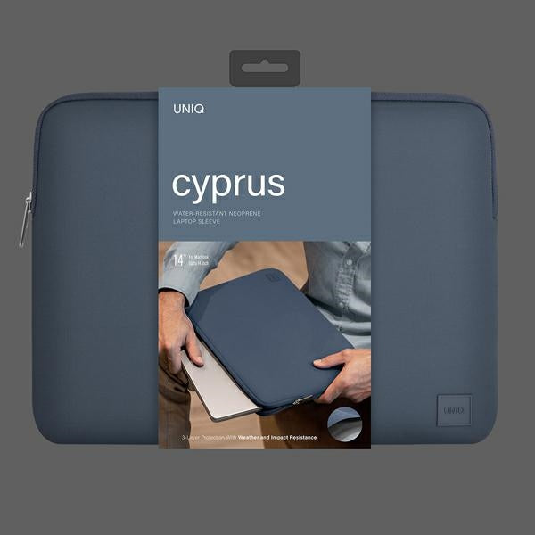 Uniq Cyprus case for a 14" laptop - blue