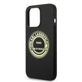 Karl Lagerfeld Silicone RSG case for iPhone 14 Pro - black