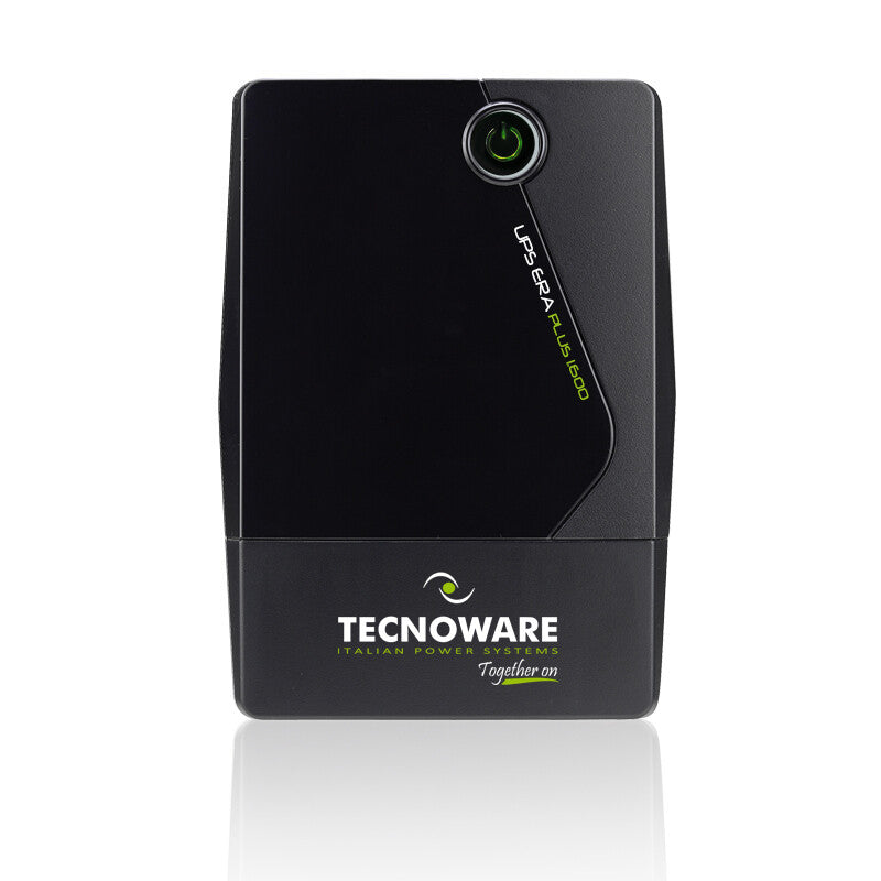 Tecnoware Era Plus 1600 UPS-enhed Interaktivt indgangsstik 1,6 kVA 1120 W 2 AC stikkontakt(er)