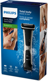 Philips 7000 series Bodygroom Series 7000 BG7025/15 Trimmer til lyske og krop, tåler vand