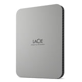 Seagate Lacie Mobile Drive ekstern harddisk 1 TB USB Type-C 3.2 Gen 1 (3.1 Gen 1) Sølv