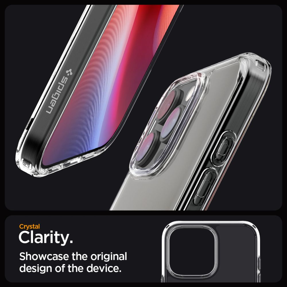 Spigen Ultra Hybrid Iphone 16 Pro Krystalklar