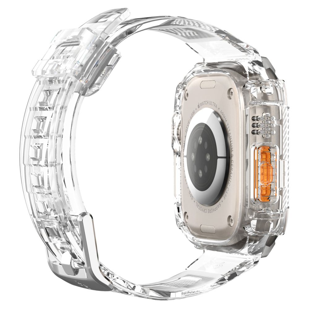 Spigen Rugged Armor ”Pro” Apple Watch Ultra 1 / 2 / 3 / 4 (49 Mm) Krystalklar