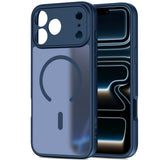 Tech Protect Basicmag Magsafe Iphone 17 Pro Max Mat Dyb Blå