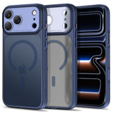 Tech Protect Magprime Magsafe Cc Iphone 17 Pro Max / 18 Pro Max Mat Dyb Blå