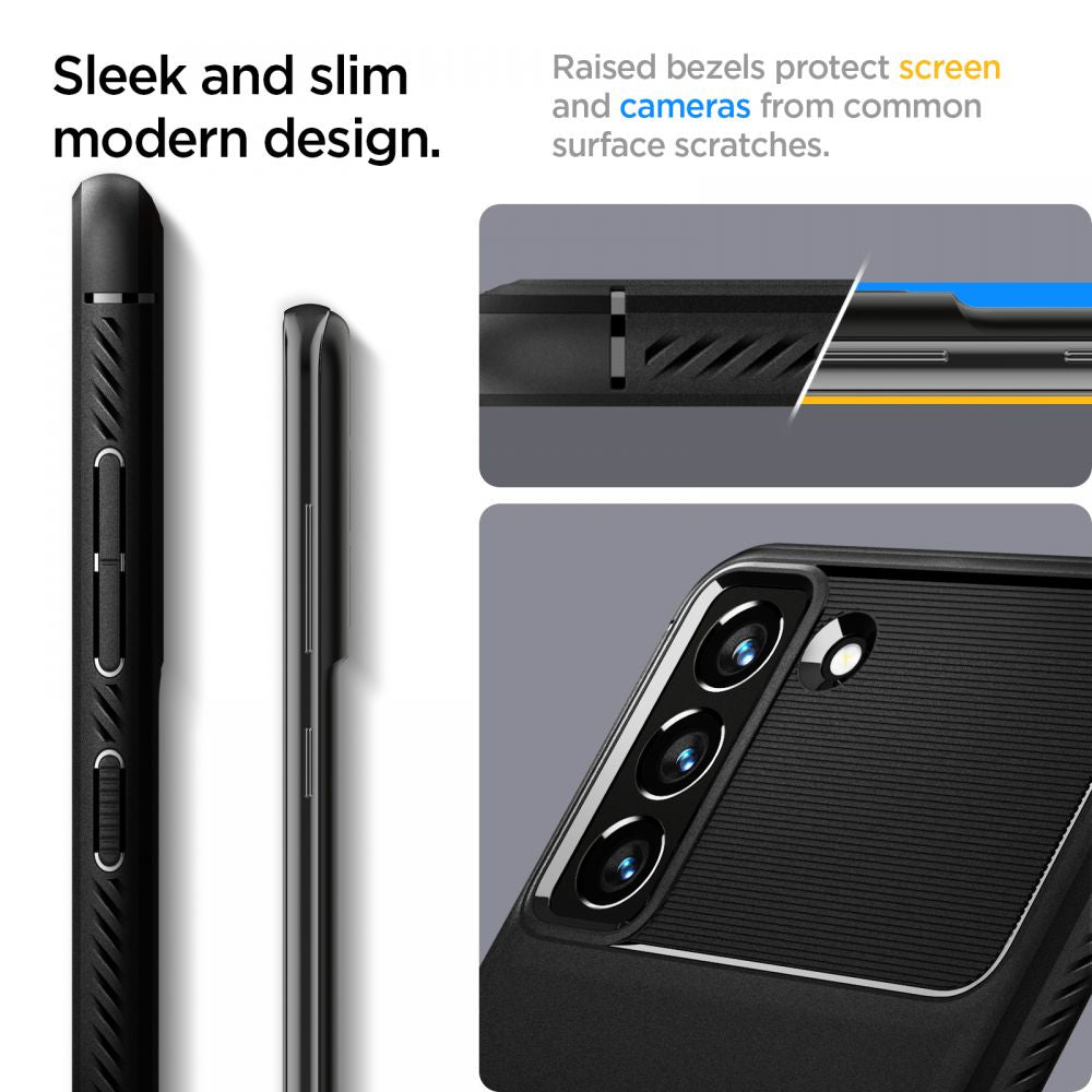 Spigen Rugged Armor Galaxy S21 Fe Matsort