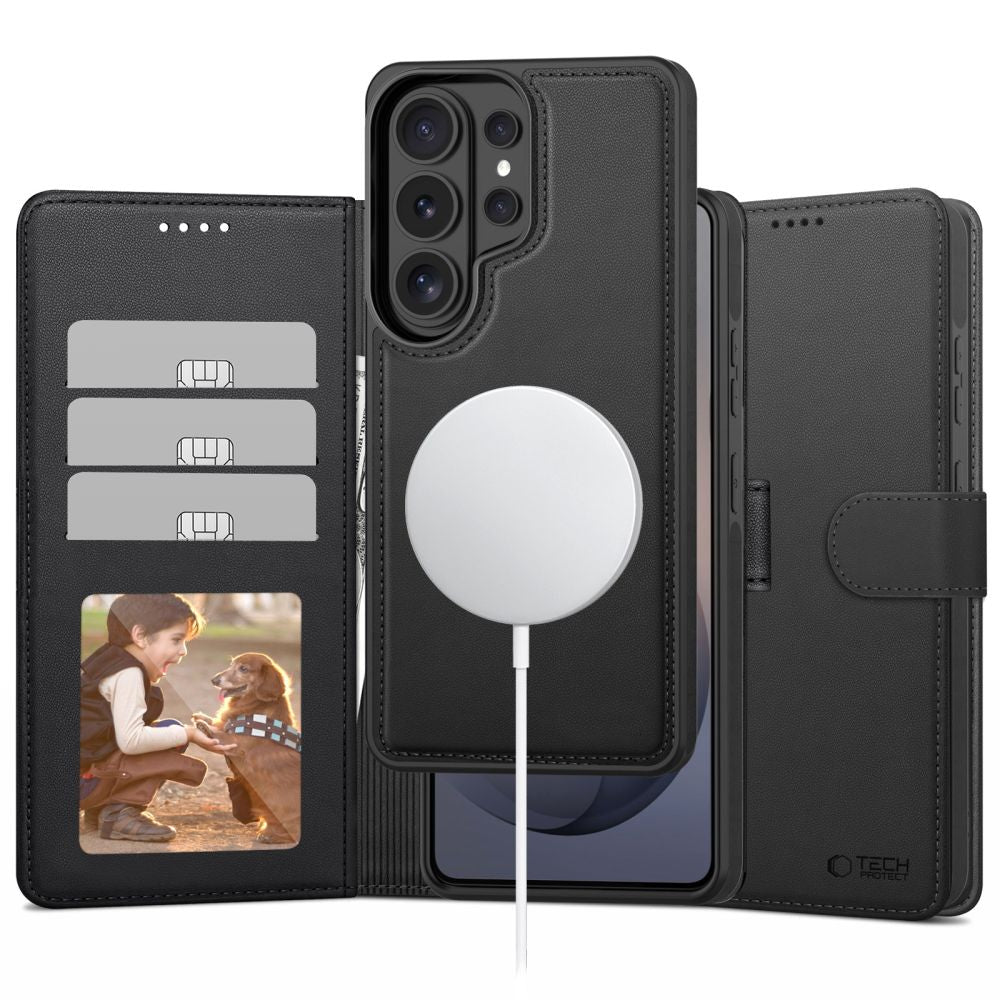 Tech Protect Tegnebog Magsafe Galaxy S26 Ultra Mat Sort