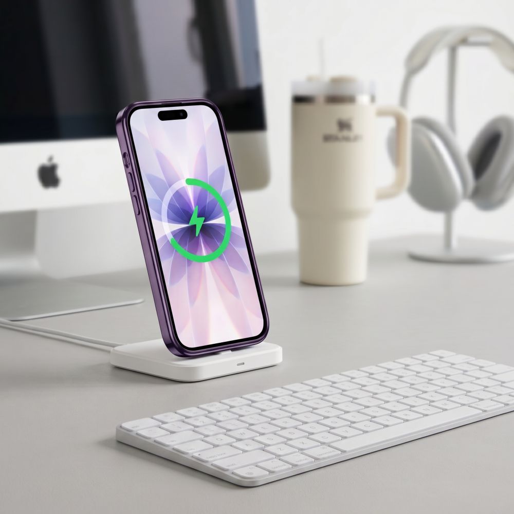 Tech Protect Magflex Magsafe Iphone 17 Shiny Lavendel