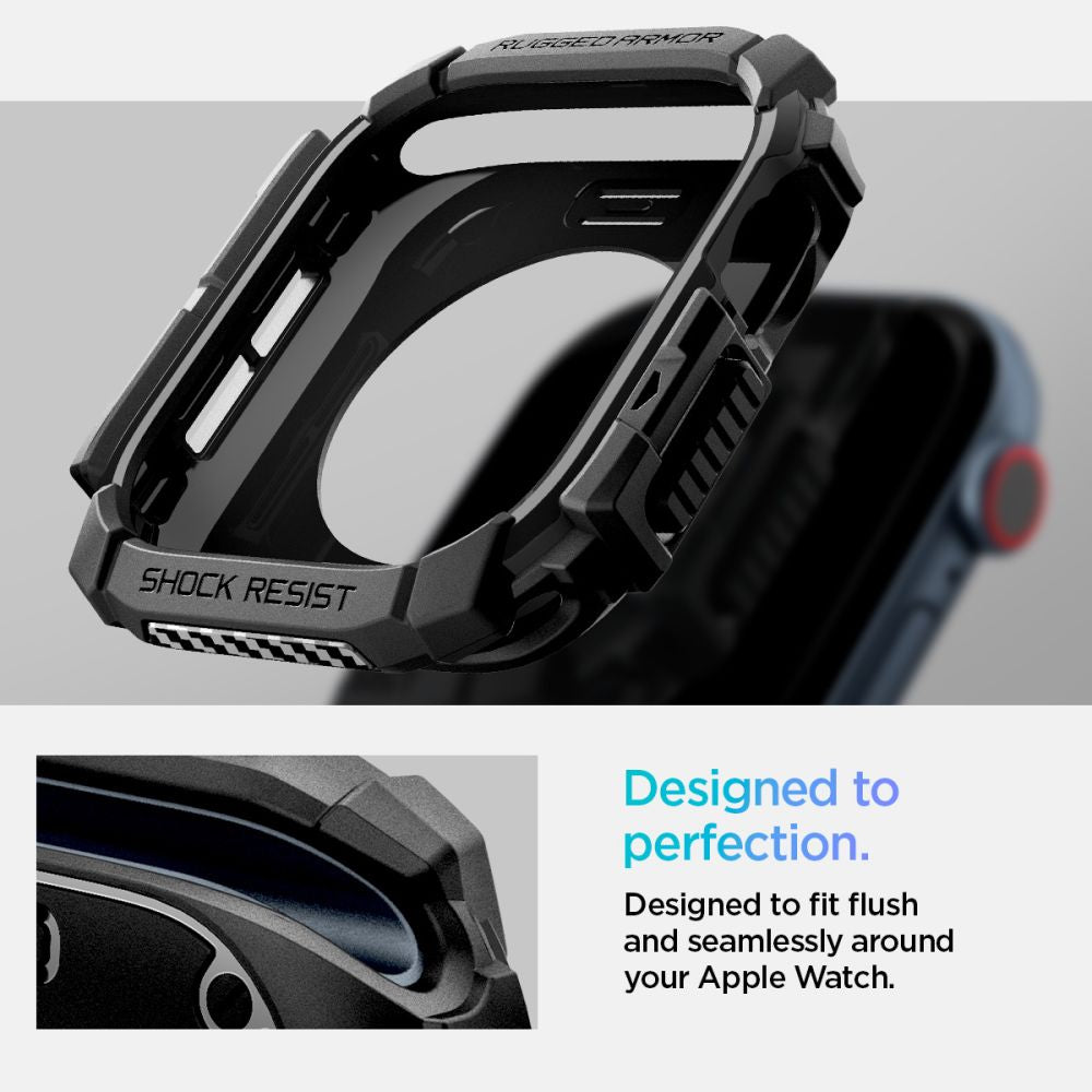 Spigen Rugged Armor Apple Watch 10/11 (46 Mm) Matsort