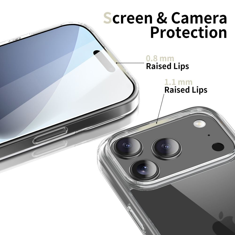 Tech Protect Flexair Hybrid Iphone 17 Pro Clear