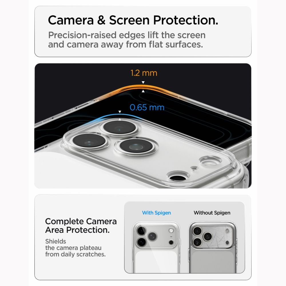 Spigen Ultra Hybrid T Magsafe Iphone 17 Pro / 18 Pro Glossy Hvid