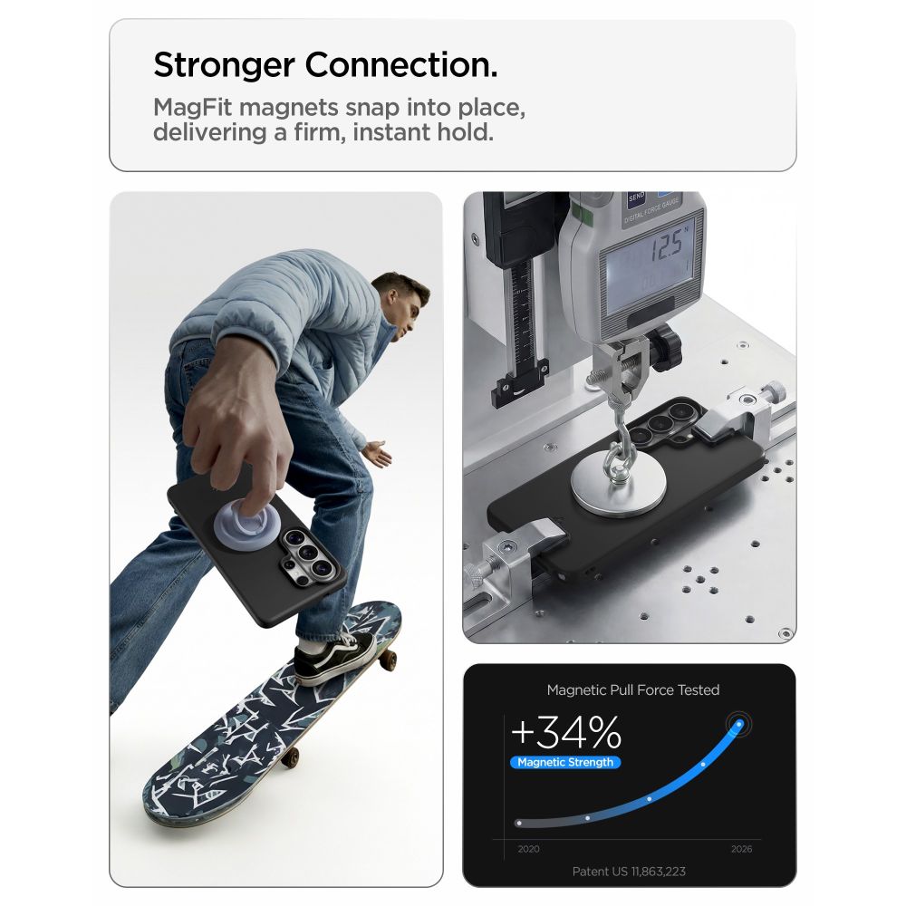 Spigen Thin Fit Mag Magsafe Galaxy S26 Ultra Sort