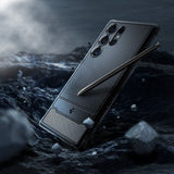 Spigen Rugged Armor Galaxy S24 Ultra Mat Sort