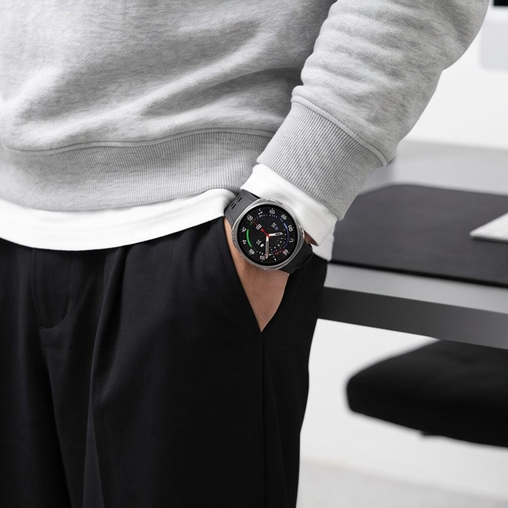 Tech Protect Defense 2 Pak Samsung Galaxy Watch 8/9 (40 Mm) Matsort & Klar