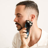 Taurus 3 SIDE WATER SHAVE Rotations shaver Trimmer Sort, Blå