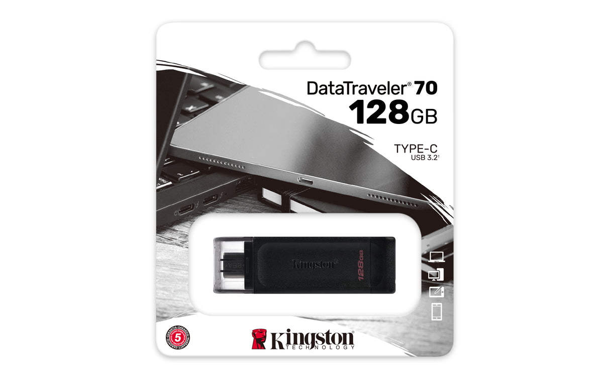 Kingston Technology DataTraveler 128 GB USB-C 3.2 Gen 1 70