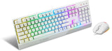 MSI VIGOR GK30 tastatur Mus inkluderet Spil USB QWERTY US International Hvid