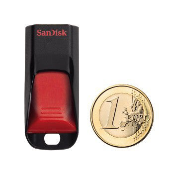 SanDisk Cruzer Blade 32GB USB 2.0 USB stick Sort Rød