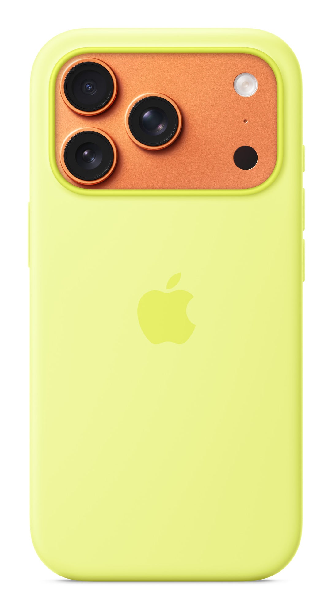 Apple iPhone 17 Pro Silicone Case with MagSafe – Neon Yellow