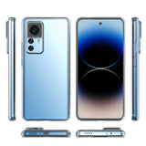 Ultra klar 0,5 mm æske til Xiaomi 12T Pro / Xiaomi 12T tynd omslag gennemsigtig