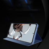 Clear View Case Case til Xiaomi 12T Pro / Xiaomi 12T flip cover sort