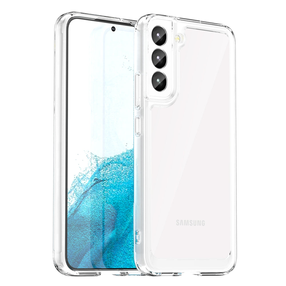 Outer Space Case til Samsung Galaxy S23+ cover med en fleksibel gennemsigtig ramme