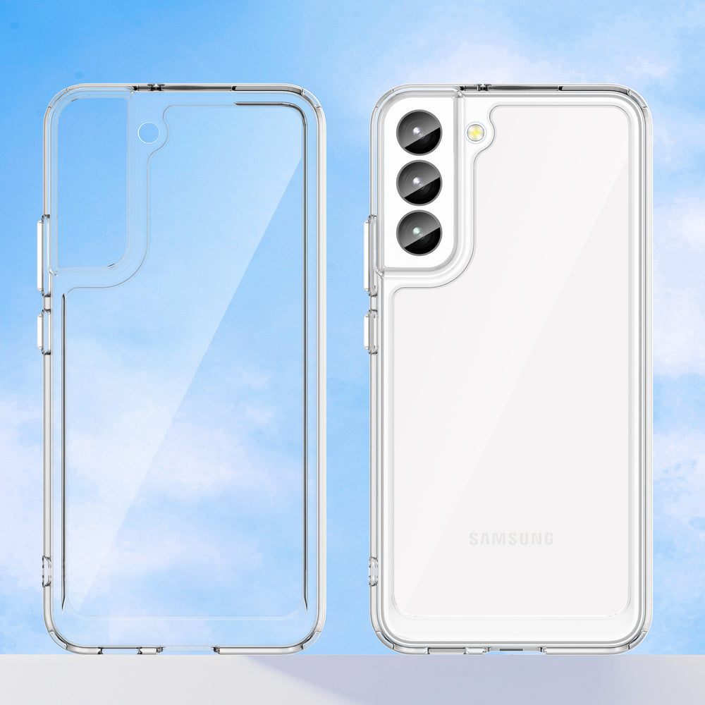 Outer Space Case til Samsung Galaxy S23+ cover med en fleksibel gennemsigtig ramme