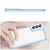 Outer Space Case til Samsung Galaxy S23+ cover med en fleksibel ramme blå