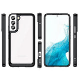 Outer Space Case for Samsung Galaxy S23+ cover with a flexible frame black