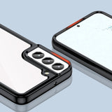 Outer Space Case for Samsung Galaxy S23+ cover with a flexible frame black