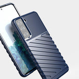 Thunder Case til Samsung Galaxy S23+ silikone rustning case blå