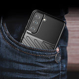 Thunder Case til Samsung Galaxy S23+ silikone rustning case blå