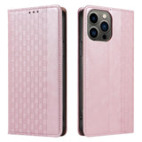 Magnet Strap Case til Samsung Galaxy S23+ Flip Wallet Mini Lanyard Stand Pink