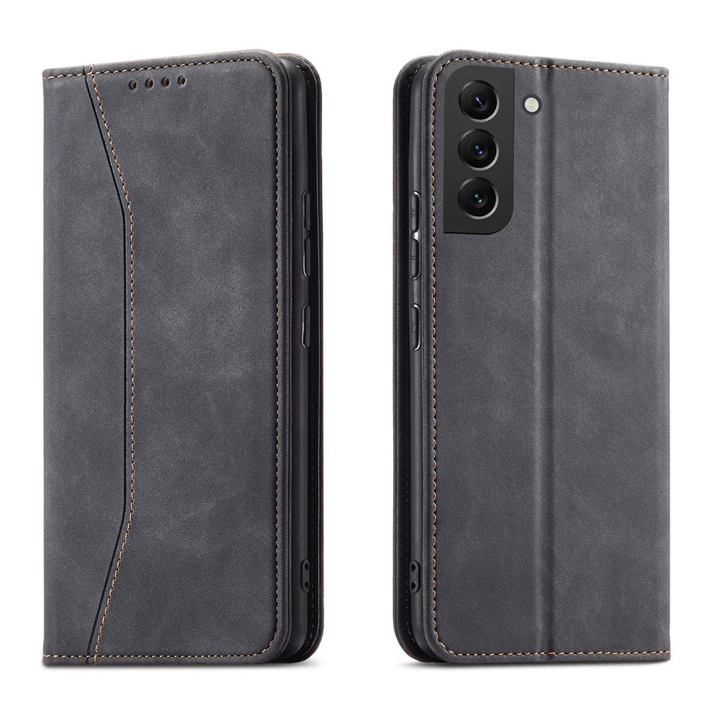 Magnet Fancy Case til Samsung Galaxy S23+ flip cover wallet stand sort