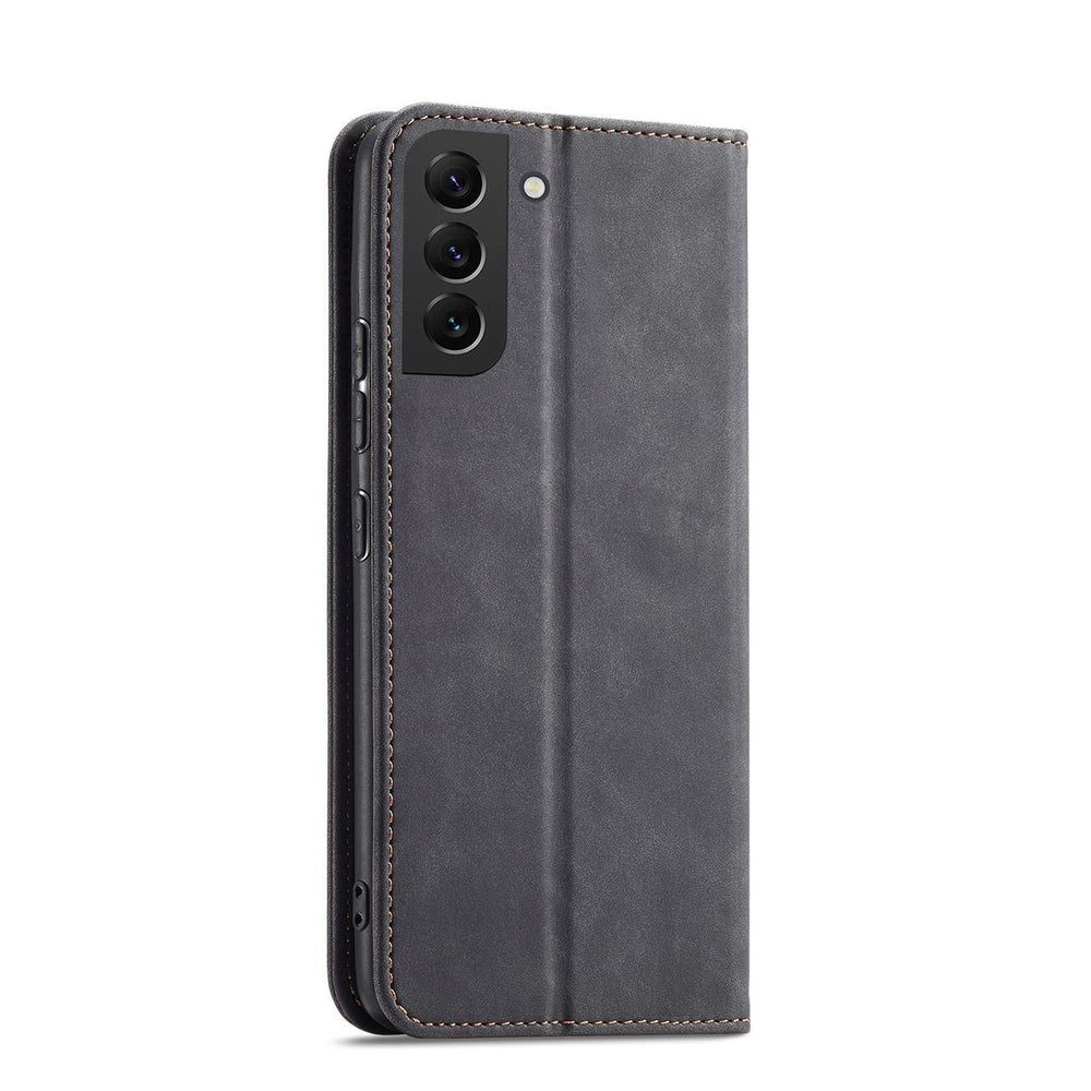 Magnet Fancy Case til Samsung Galaxy S23+ flip cover wallet stand sort