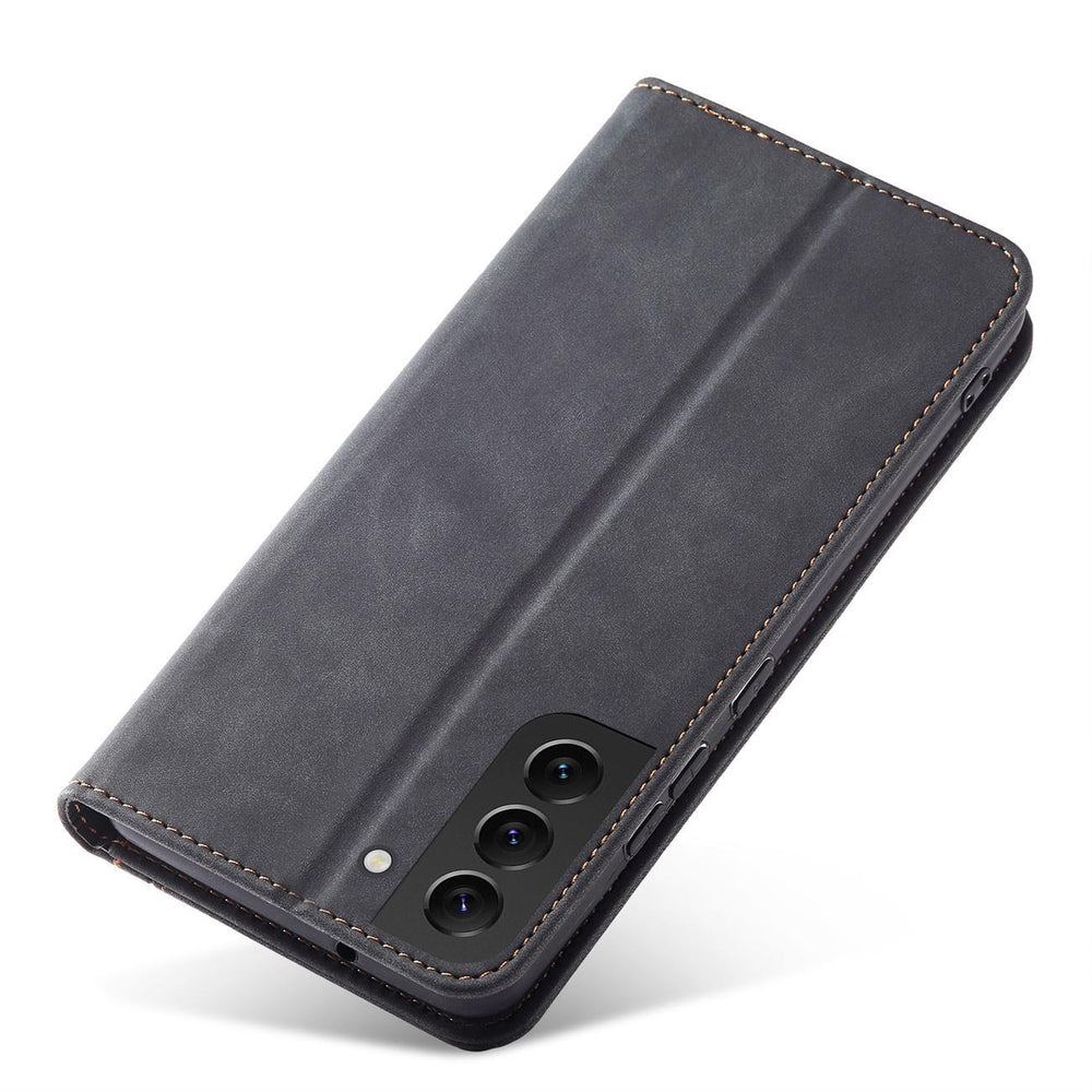 Magnet Fancy Case til Samsung Galaxy S23+ flip cover wallet stand sort