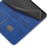 Magnet Fancy Case til Samsung Galaxy S23+ flip cover tegnebog stativ blå